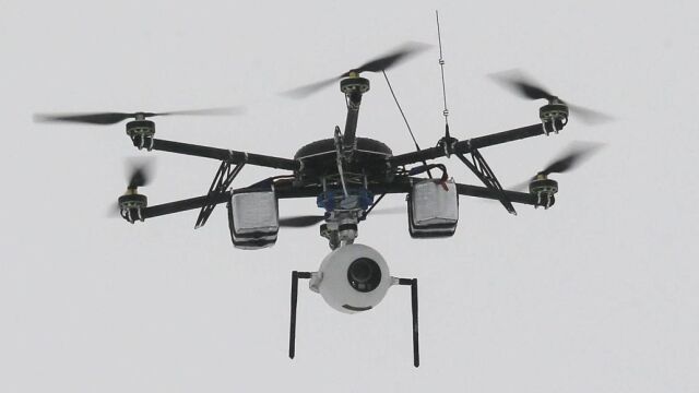 Un dron militar ruso, en una imagen de archivo