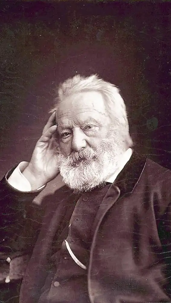 Una imagen de Victor Hugo, autor de "Los miserables"