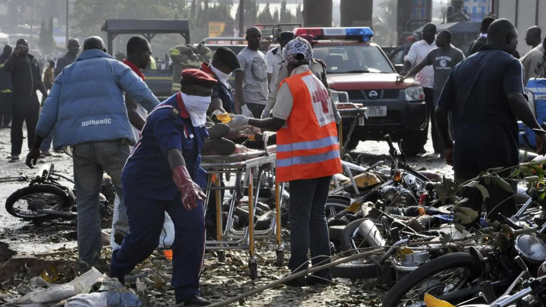 Imagen de archivo de otro atentado en Nigeria