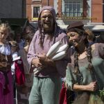 Grupo de bufones ameniza las XXI Jornadas Medievales de Ávila
