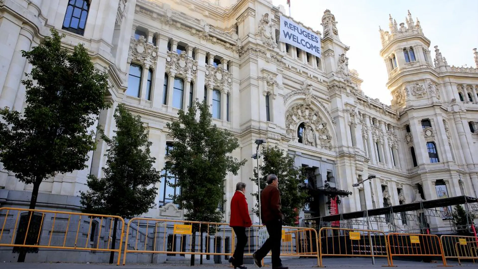 Chequeo piedra a piedra a la fachada de Cibeles