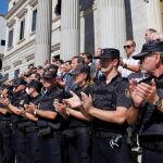 La Fiscalía cifra la «violencia policial» en el 0,037%