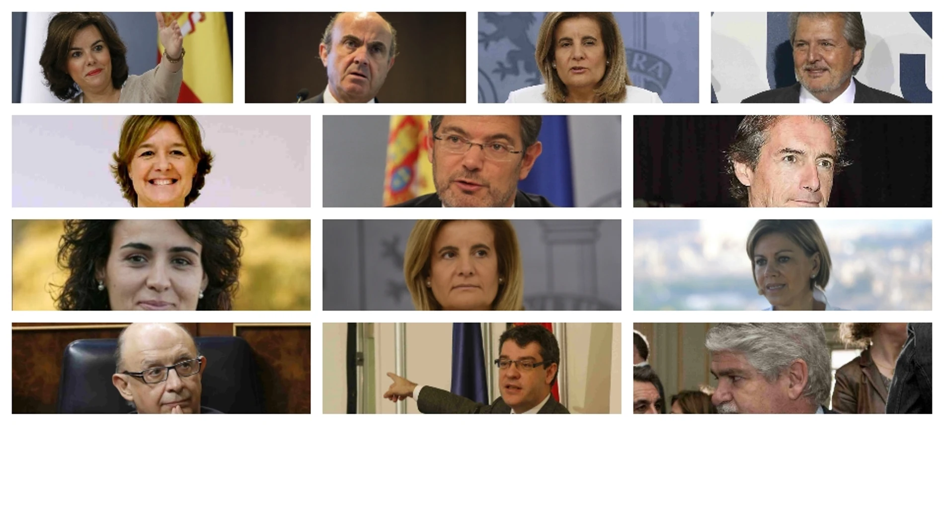 Éstos son los 13 ministros del nuevo Gobierno de Rajoy