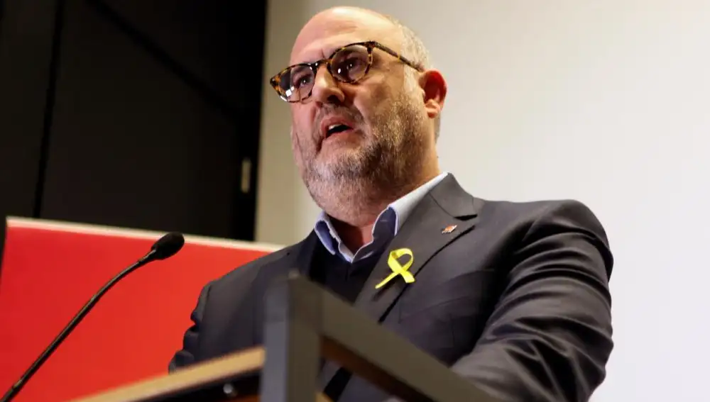 El portavoz adjunto de Junts per Catalunya (JxCat) en el Parlament, Eduard Pujol