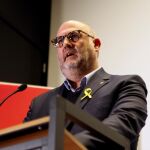 El portavoz adjunto de Junts per Catalunya (JxCat) en el Parlament, Eduard Pujol
