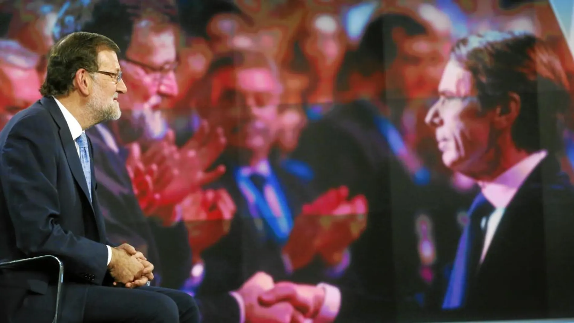 Rajoy, durante una de sus entrevistas como presidente del Gobierno / Jesús G. Feria