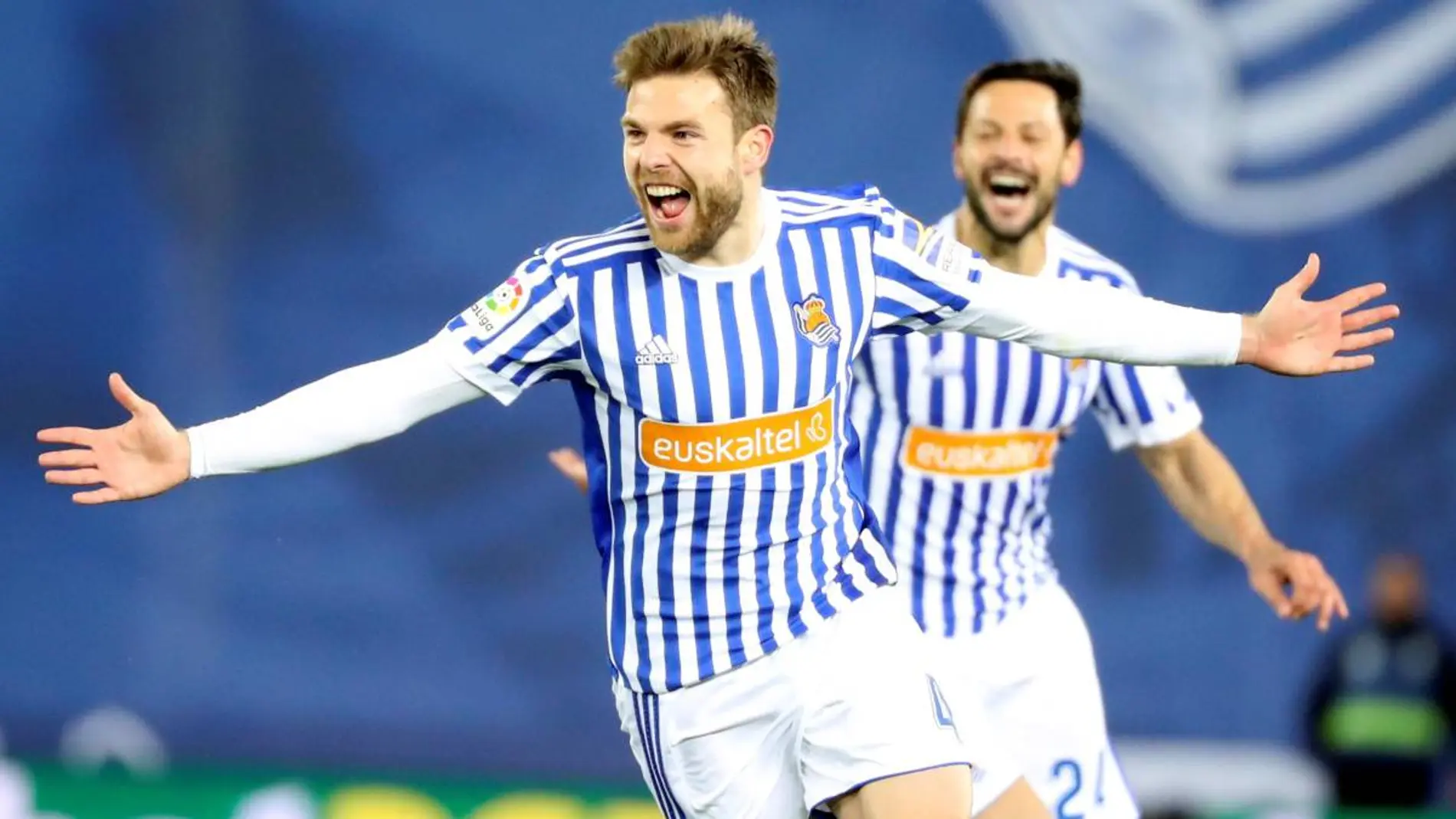 Asier Illarramendi celebra un gol con la Real Sociedad, en una imagen de archivo / Efe