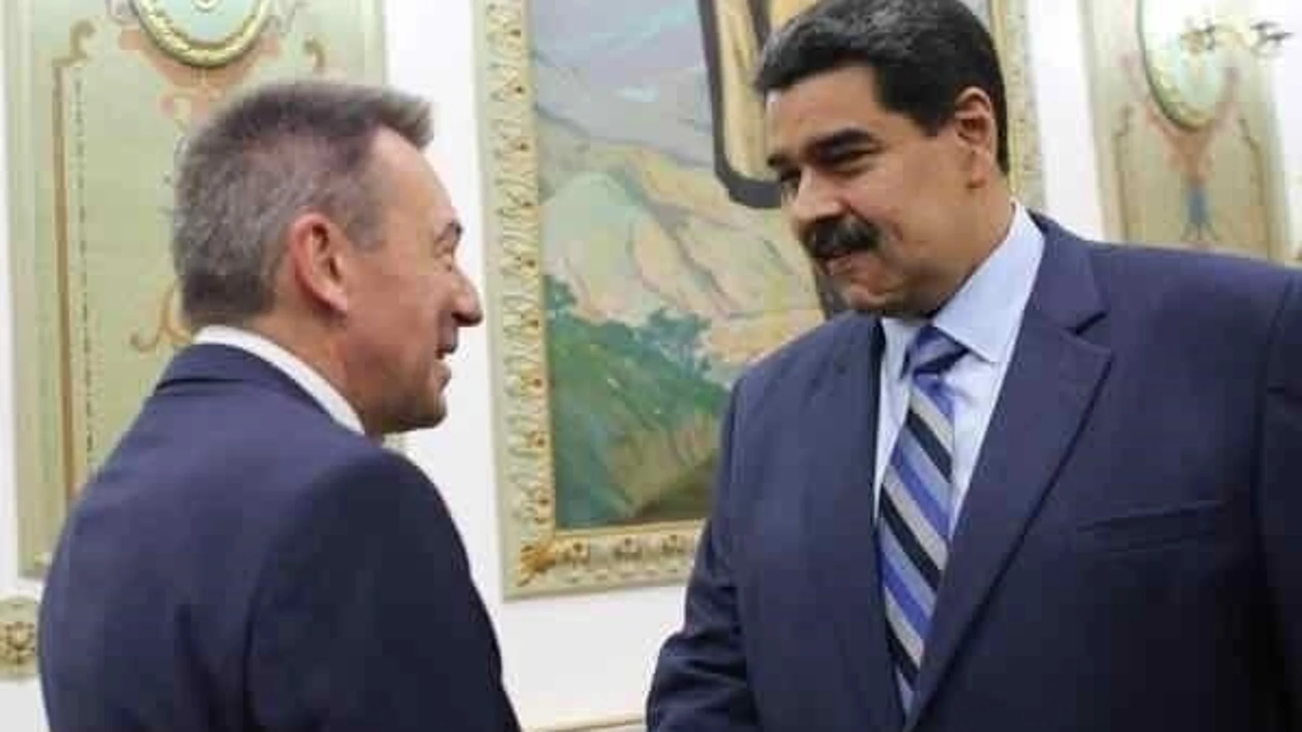 Maduro sostiene una "extraordinaria reunión"con el presidente del CICR sobre la situación humanitaria
