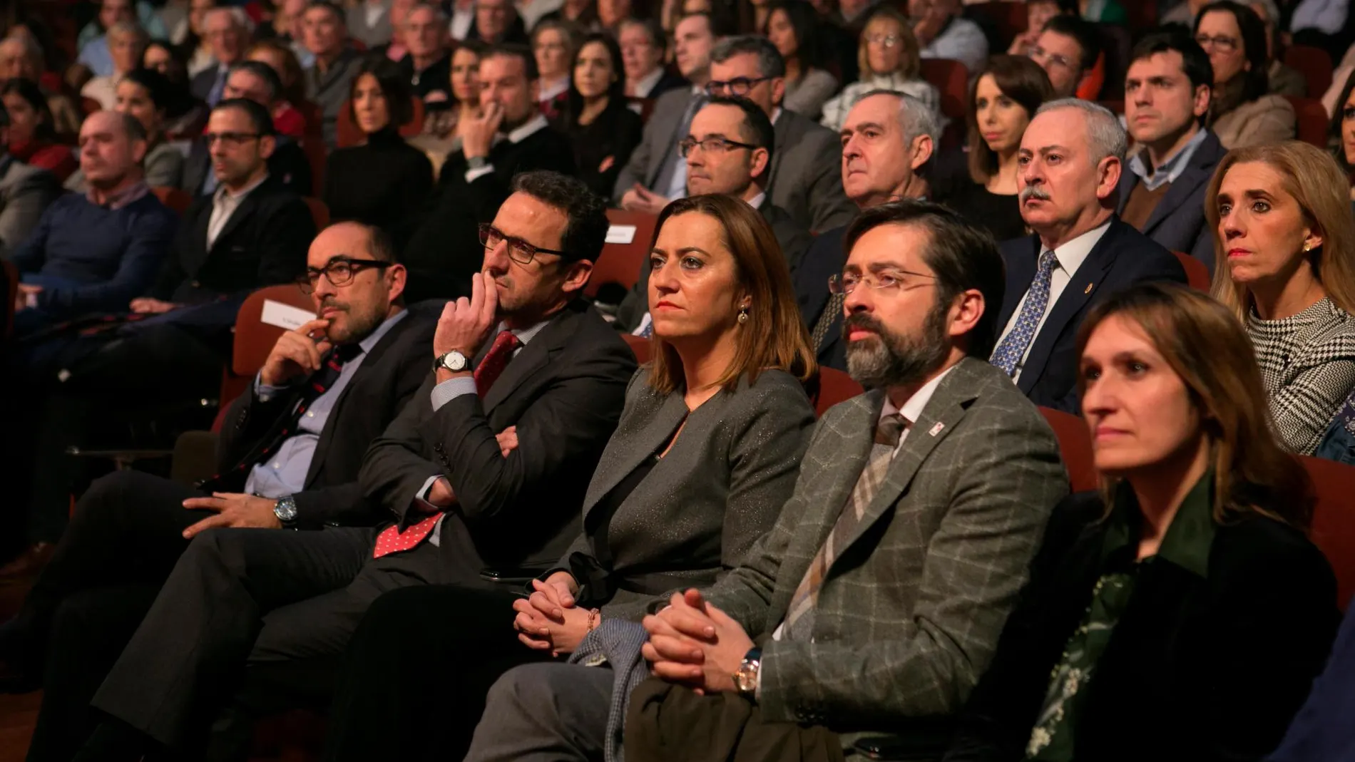 El acto contó con la presencia de Luis Rey, Virginia Barcones, Eduardo Álvarez o Gregorio Méndez Pozo, entre otros