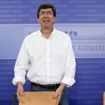 El líder de Ciudadanos en Andalucía, Juan Marín / Foto: Manuel Olmedo