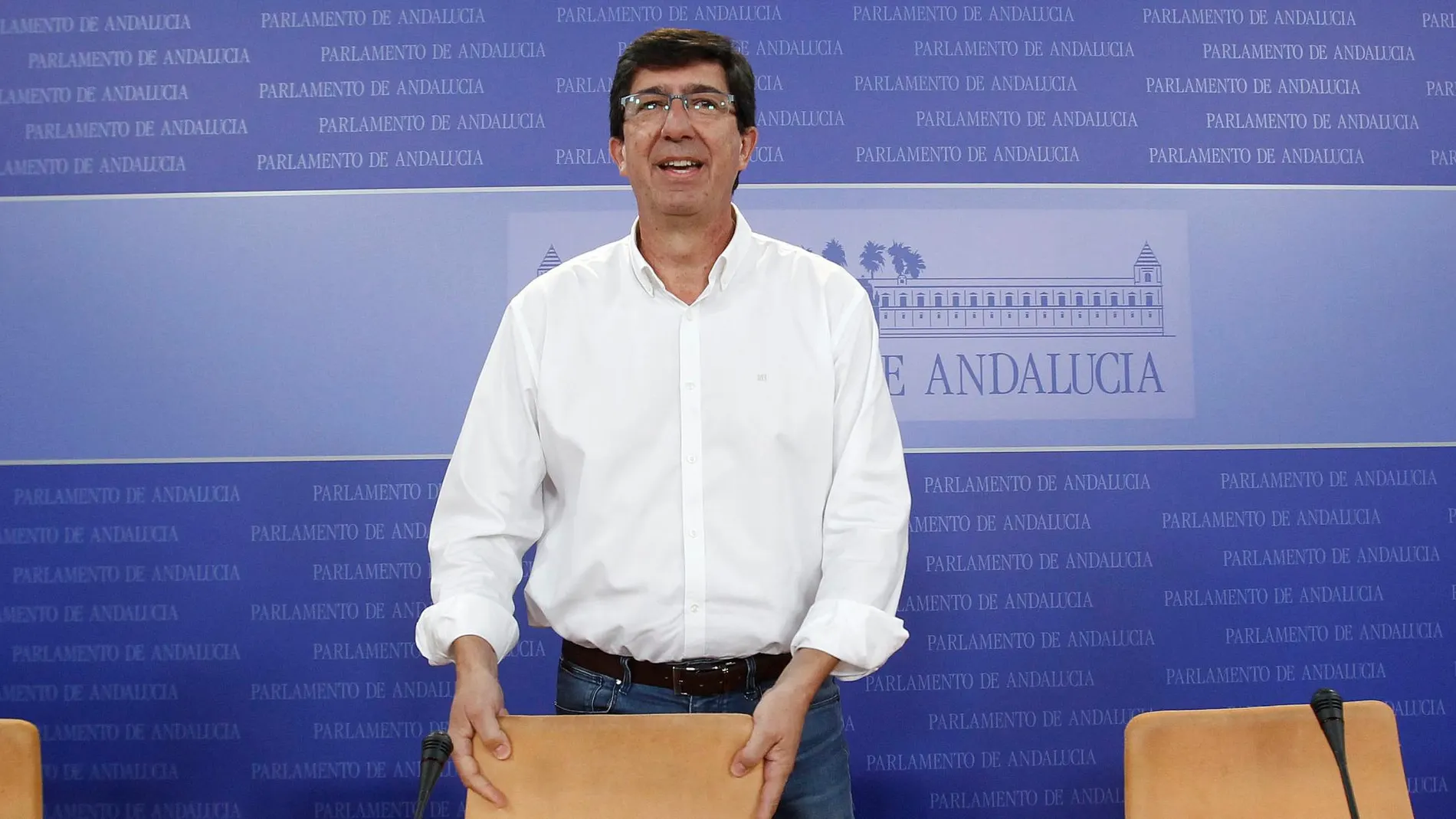 El líder de Ciudadanos en Andalucía, Juan Marín / Foto: Manuel Olmedo