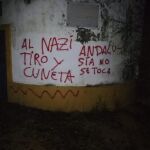 Hace unos días la finca de Morante amaneció con pintadas amenzantes