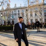 El líder de Vox, Santiago Abascal