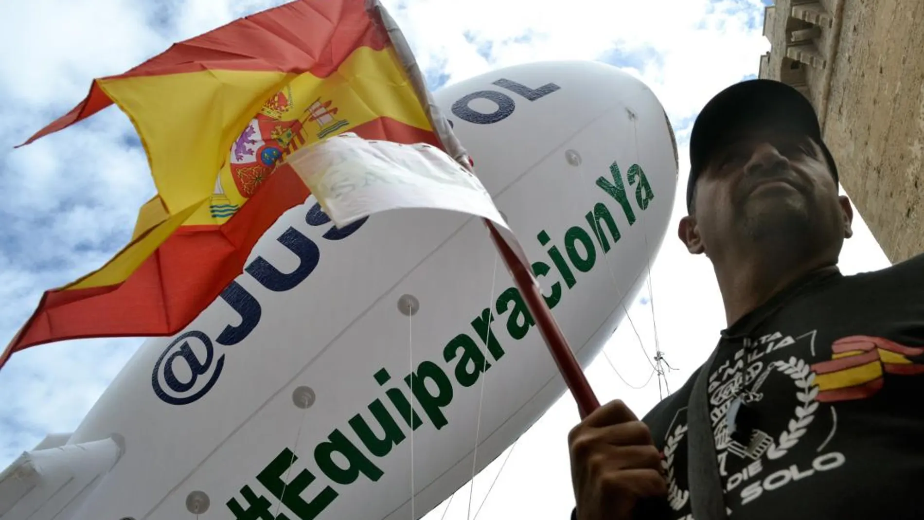 Manifestación por la equiparación salarial