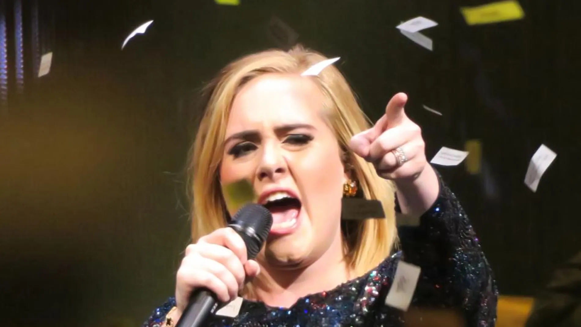 La cantante Adele