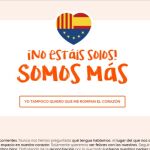 Campaña lanzada por Ciudadanos en apoyo a los catalanes no independentistas