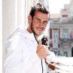 Gareth Bale, en un acto publicitario