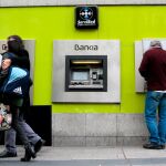 Cajero de Bankia en Madrid