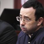 Larry Nassar, durante el juicio.