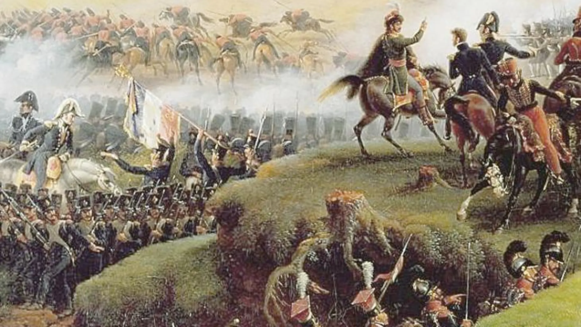 «La batalla de Borodinó, 7 de septiembre de 1812» (1822), óleo sobre lienzo de Louis Lejeune (1775-1848), Musée de l’Histoire de France, situado en Versalles