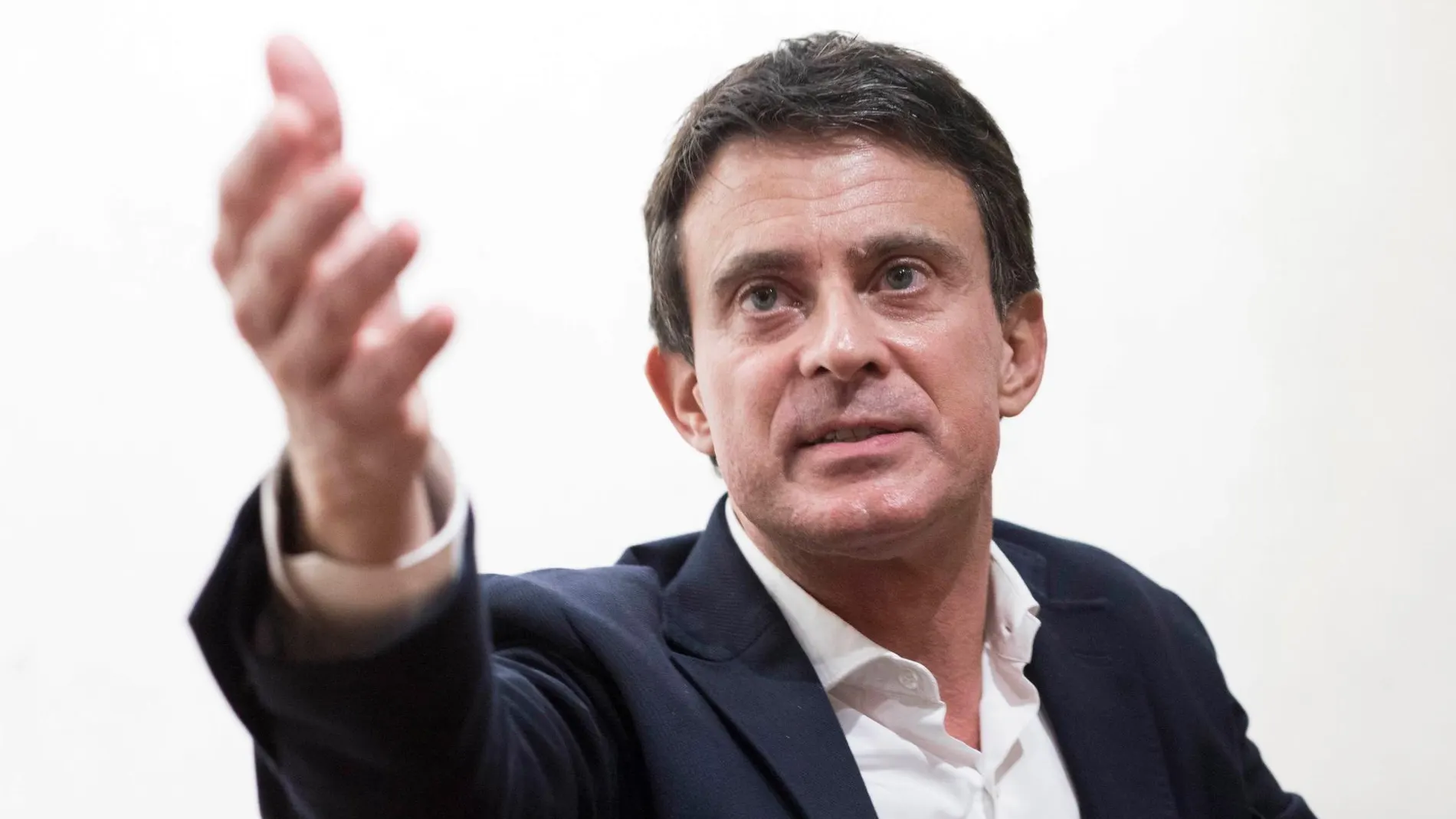 El ex primer ministro francés y candidato a la alcaldía de Barcelona, Manuel Valls