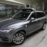 Uno de los vehículos autónomos de la prueba de Uber