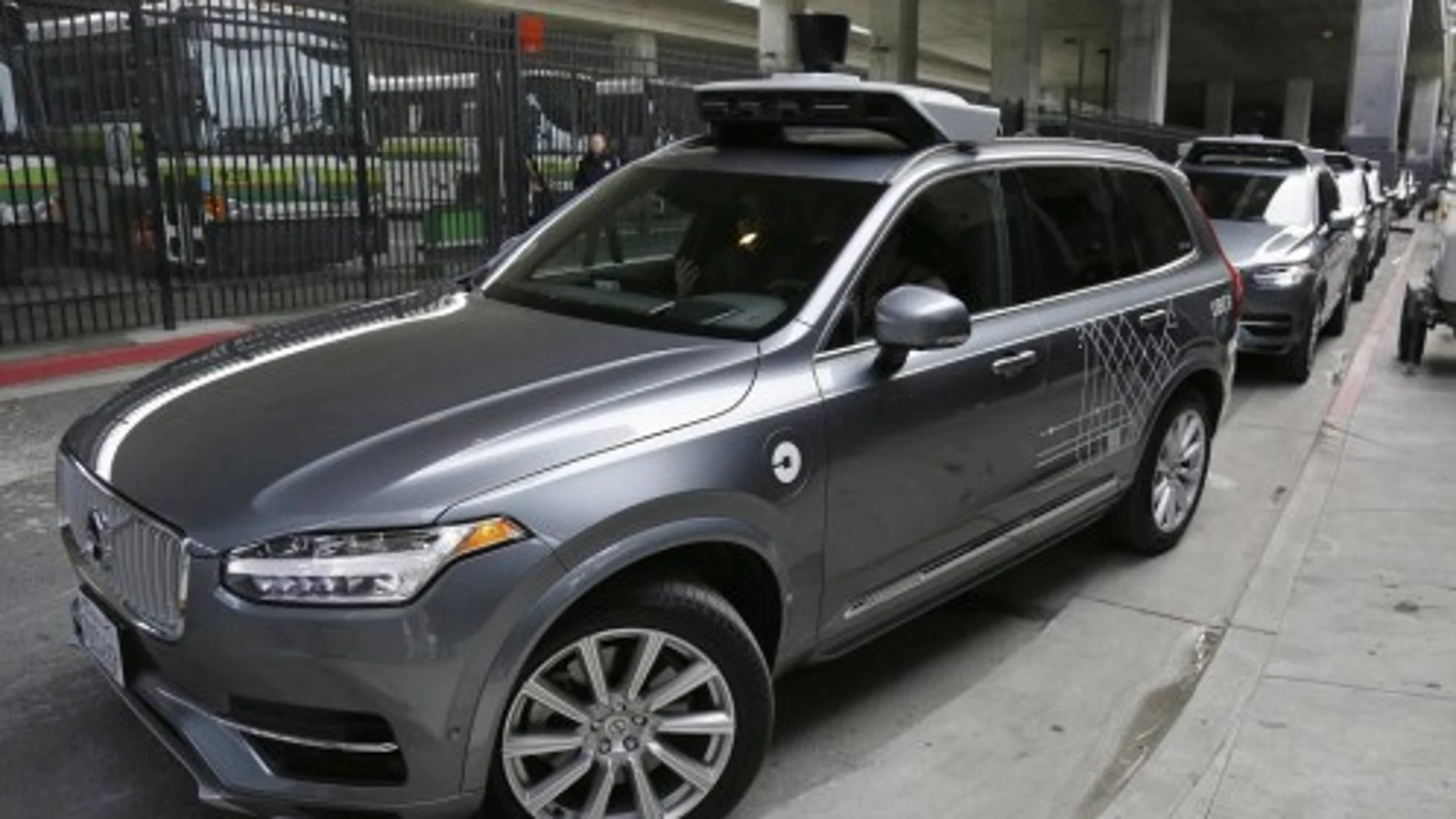 Uno de los vehículos autónomos de la prueba de Uber