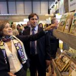 García Tejerina visita junto a Jorge Llorente el expositor de Castilla y León «Fruit Attraction», ayer en Madrid
