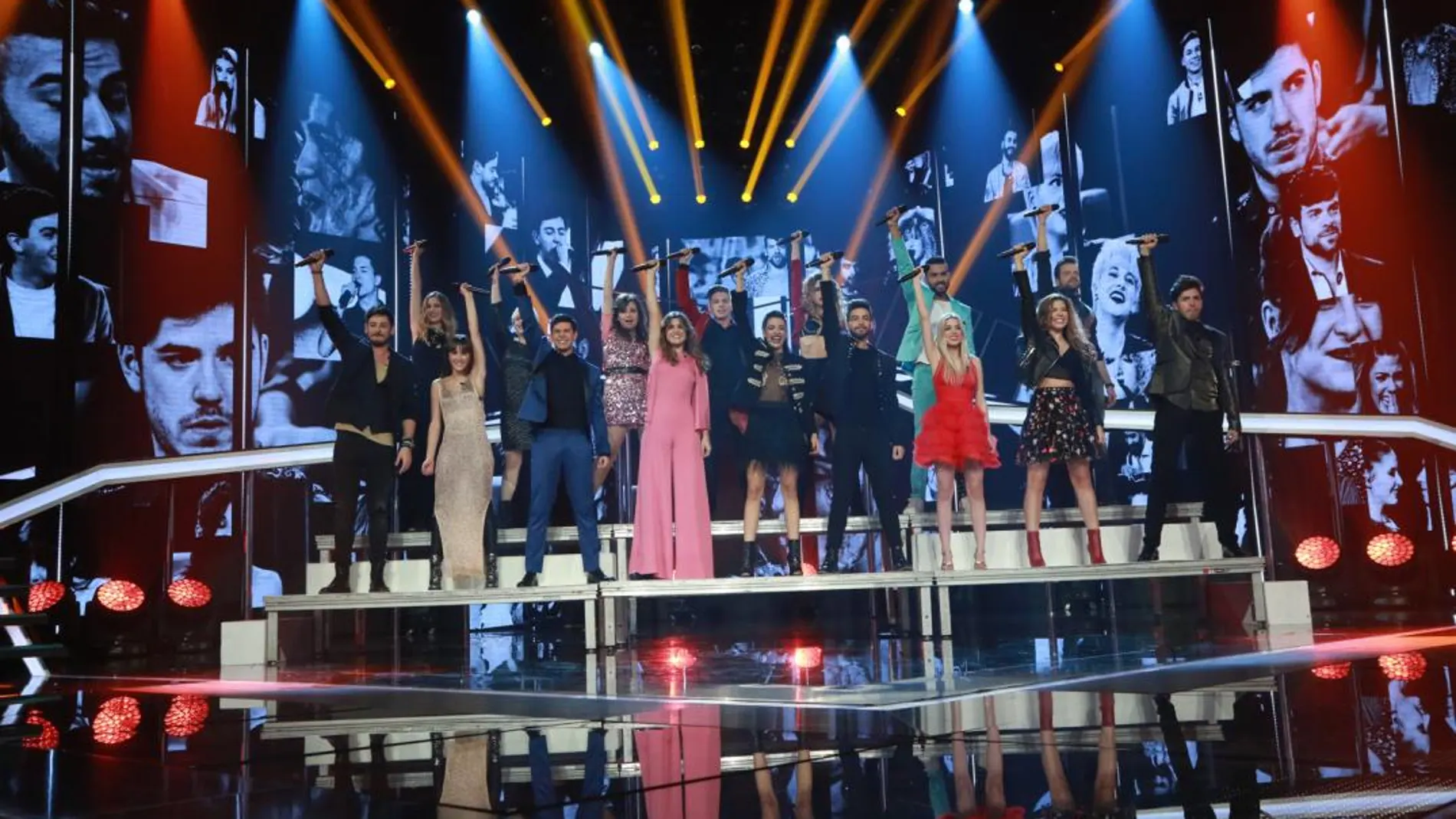 ‘OT 2017’ presentó su nuevo himno en la Gala de Navidad