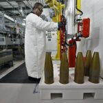 Un robot utilizado en una empresa farmacéutica
