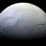 La luna helada Encélado