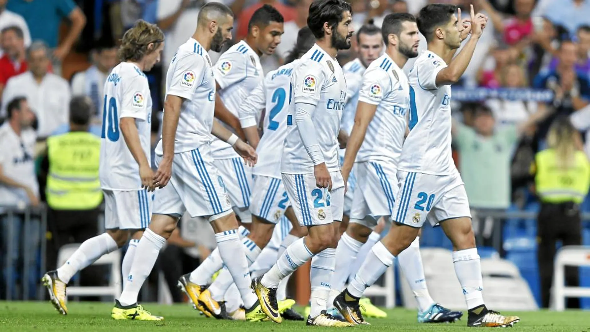 Asensio lideró al Real Madrid en el choque contra el Valencia