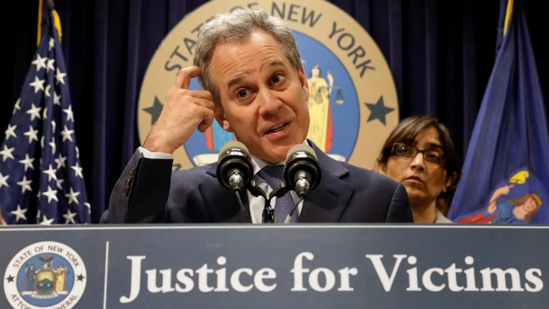 El fiscal general del estado de Nueva York, Eric Schneiderman, en una imagen de archivo / Reuters