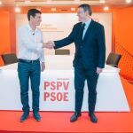 Puig y García estuvieron distantes durante todo el debate