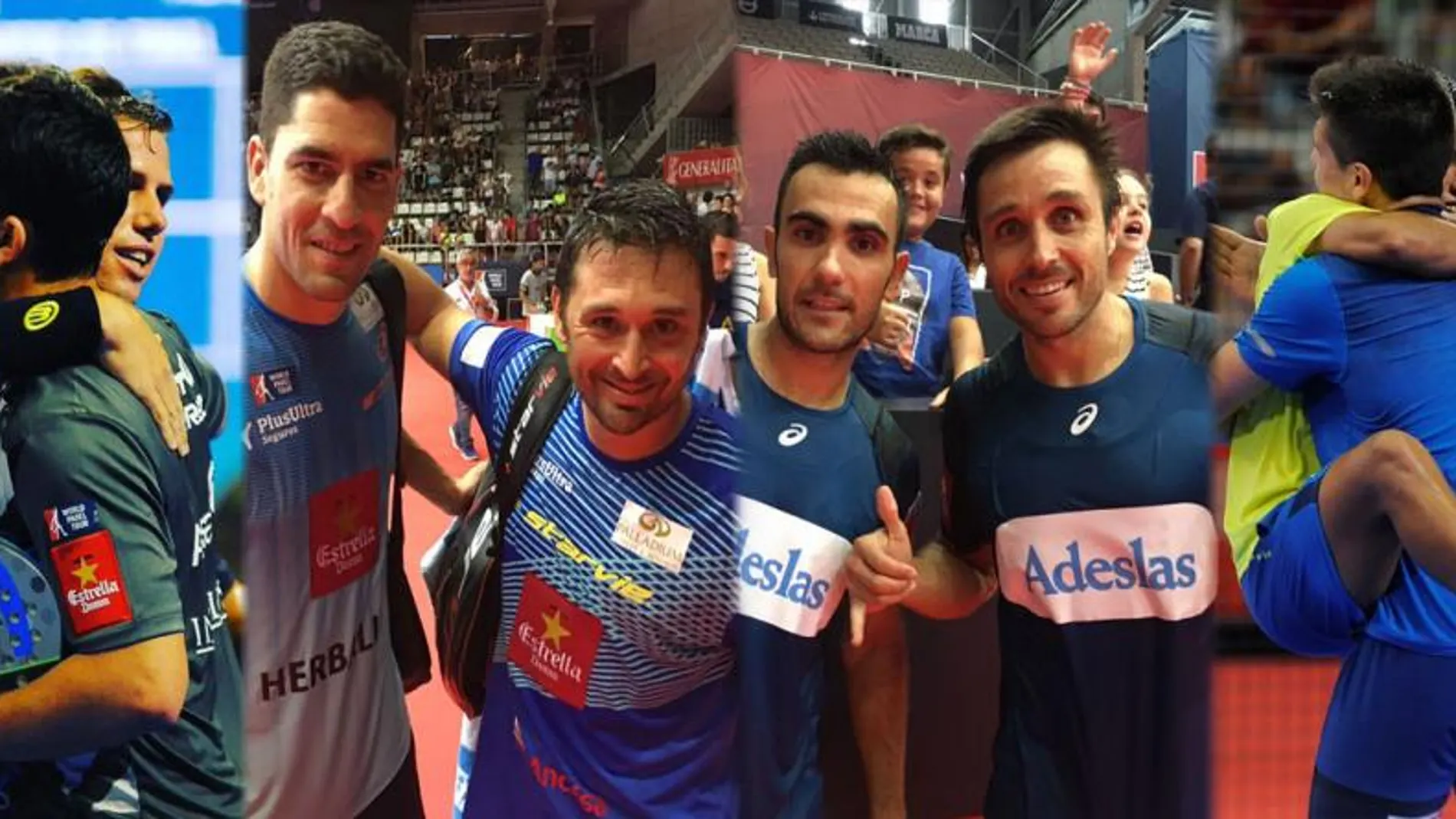 Semifinalistas masculinos
