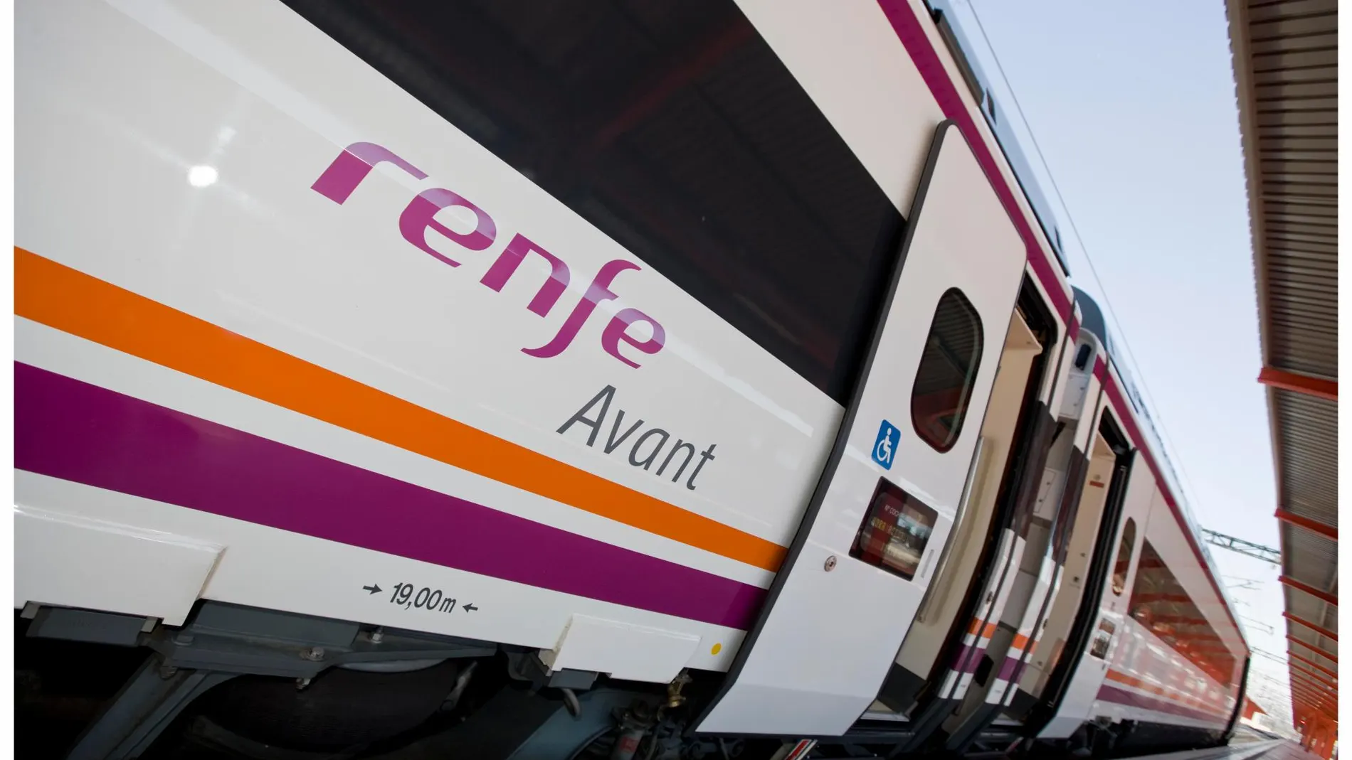 Imagen de un tren de Renfe.