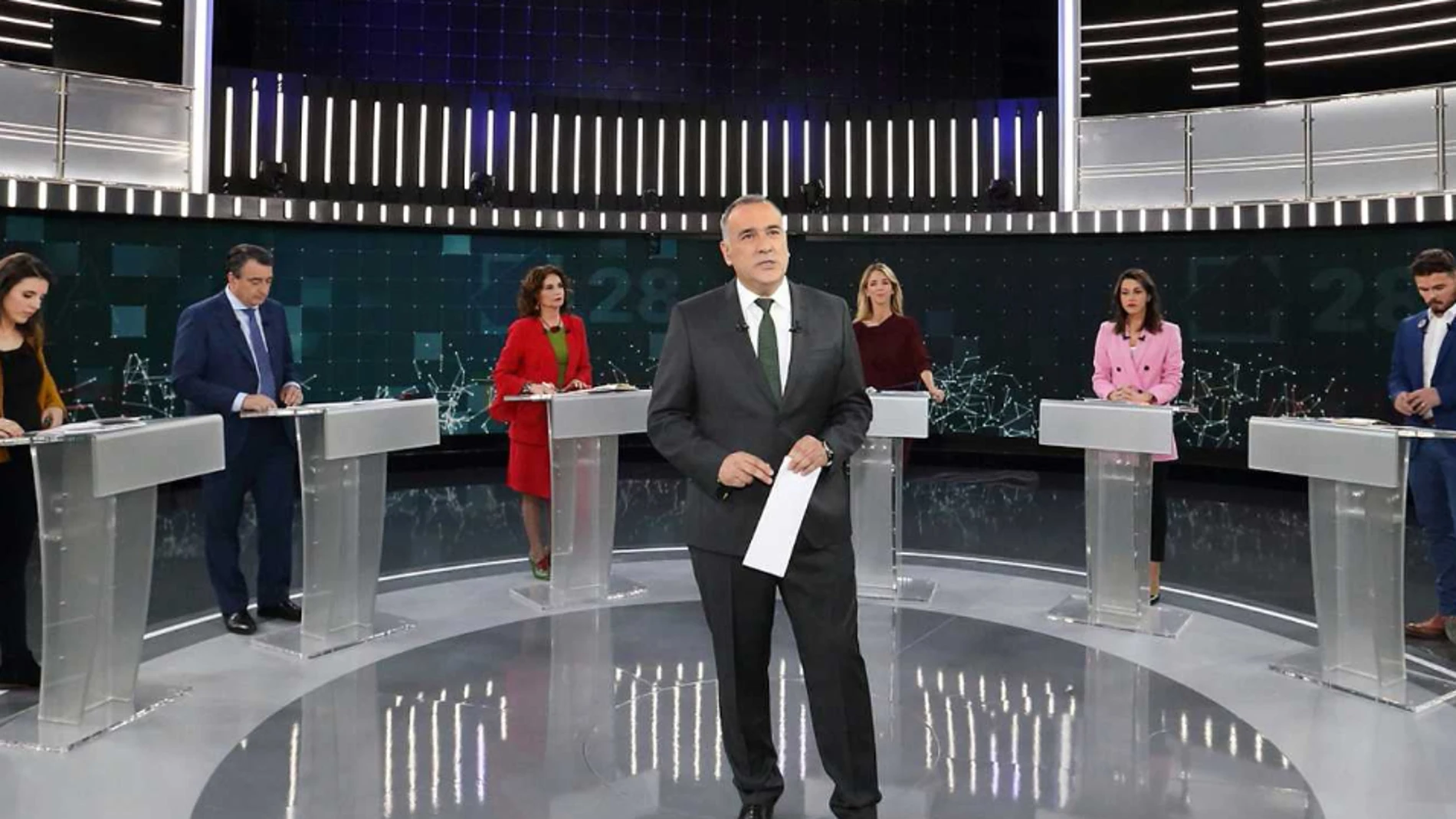 Pinchazo de TVE con el debate electoral a seis