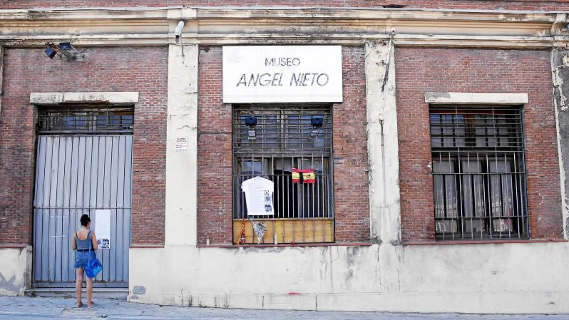 Hasta 2013, una nave propiedad del Ayuntamiento en Puente de Vallecas albergó el museo de Ángel Nieto