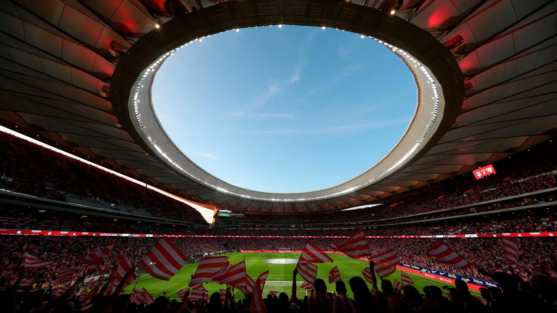 Así es el Wanda Metropolitano, sede de la final de la Champions League