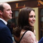 El príncipe Guillermo, duque de Cambridge, y su mujer, la duquesa de Cambridge, Catalina
