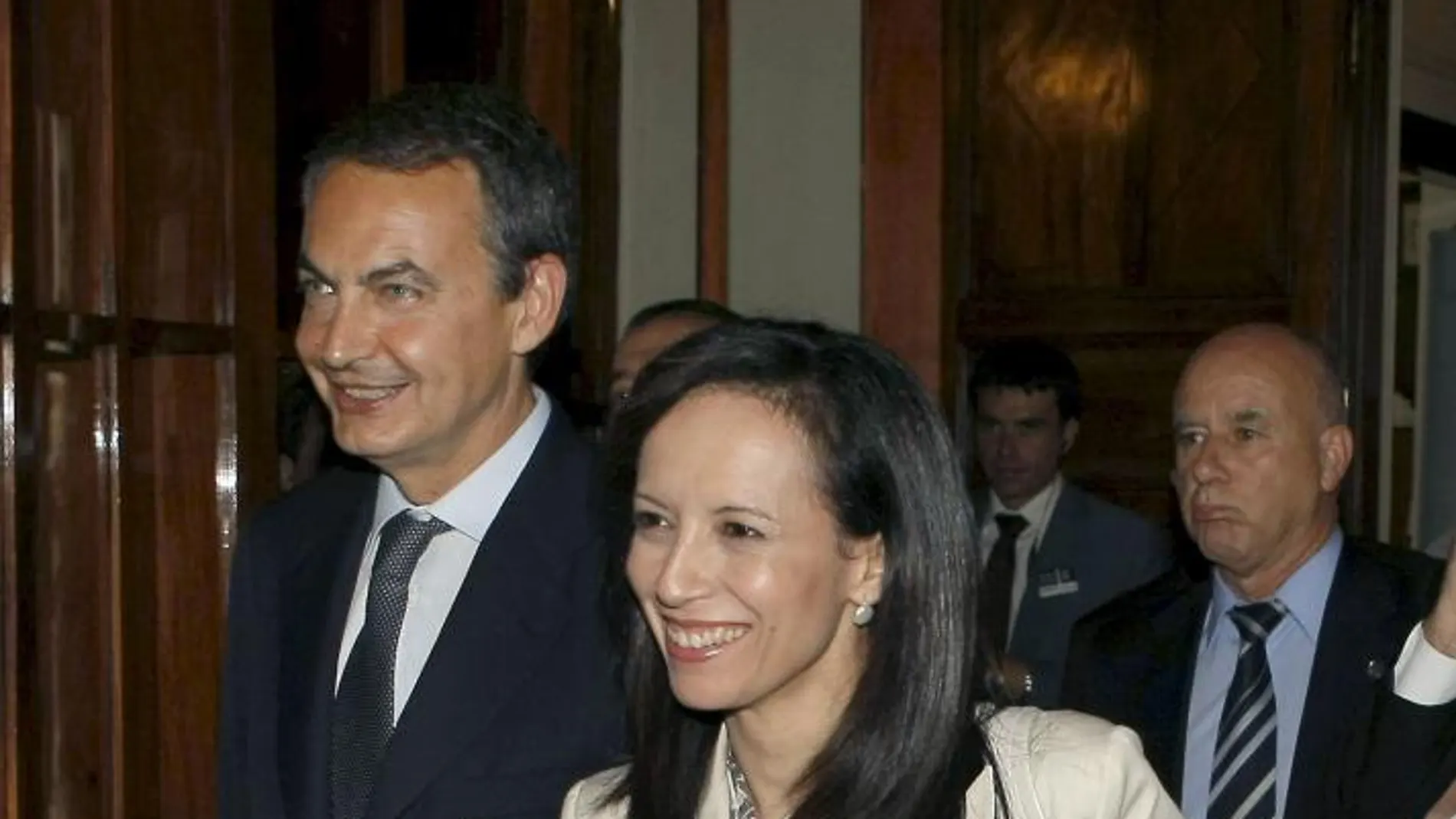 José Luis Rodríguez Zapatero y Beatriz Corredor, en una imagen de archivo/Foto: Efe