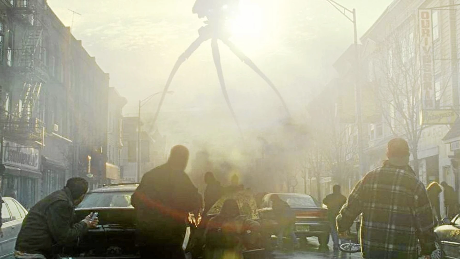 Fotograma de la película basada en la obra de Wells, dirigida en 2005 por Steven Spielberg y protagonizada por Tom Cruise.