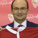 El presidente del Sevilla, José Castro