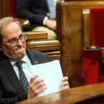 El president de la Generalitat, Quim Torra