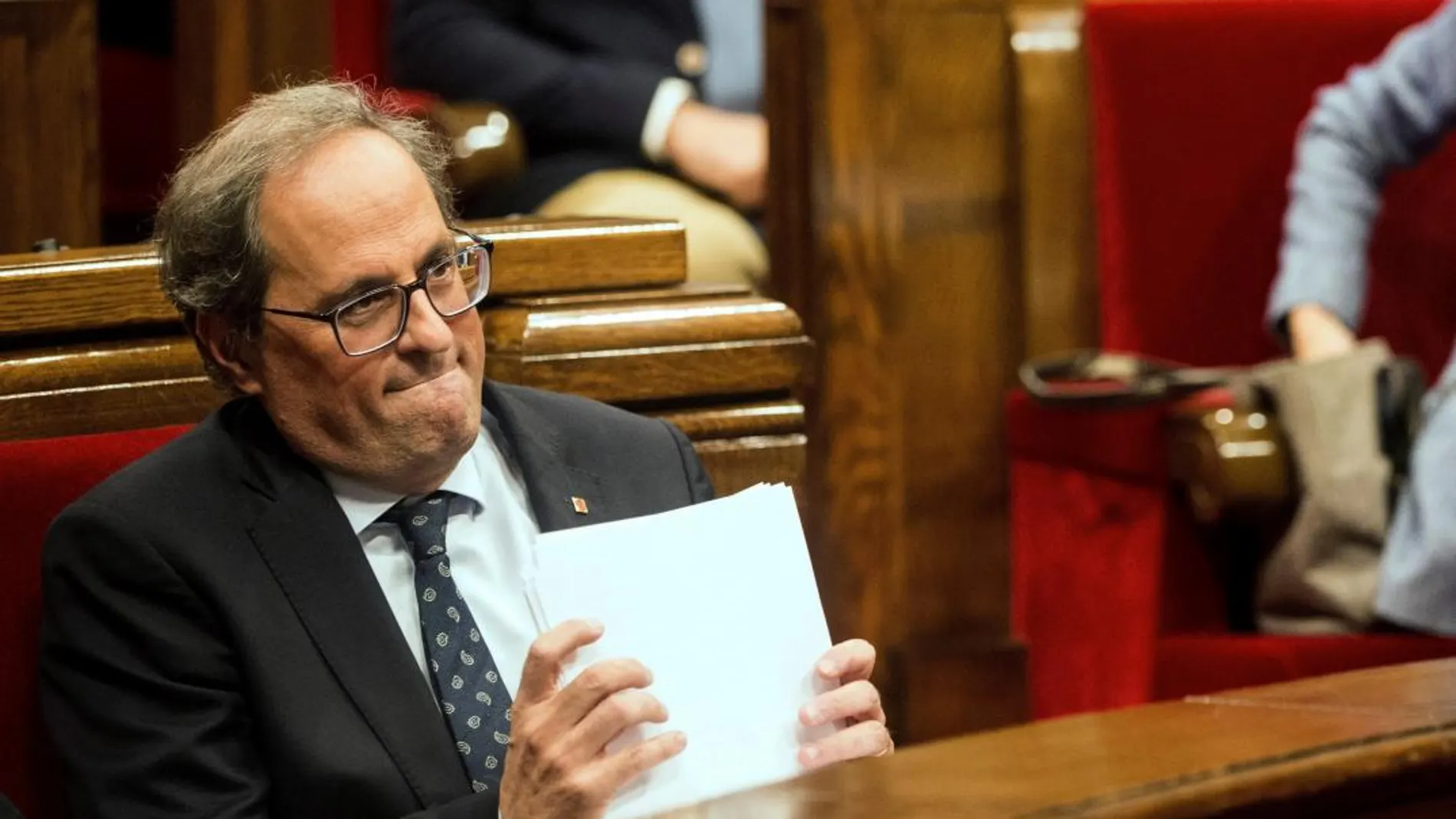 El president de la Generalitat, Quim Torra