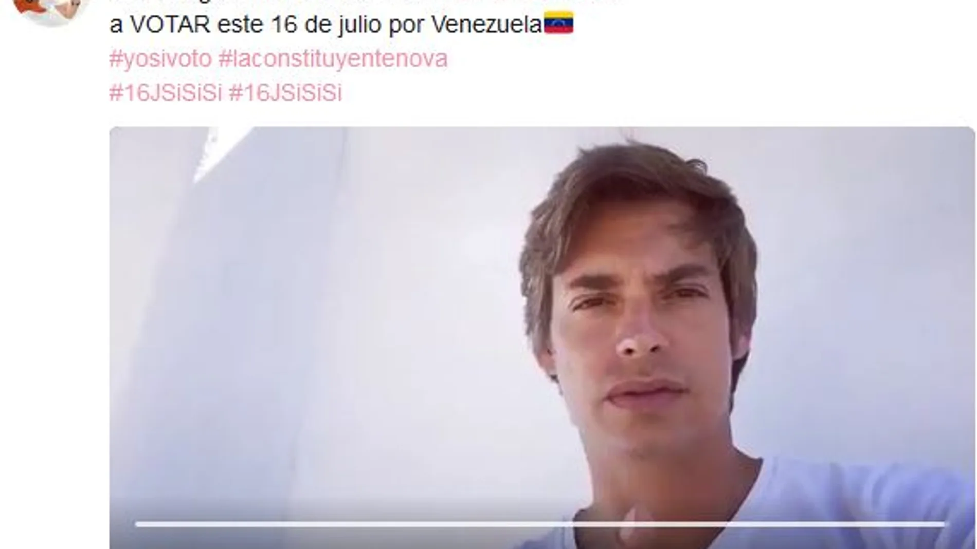 Carlos Baute y Bertín Osborne llaman a los venezolanos en España a votar el domingo