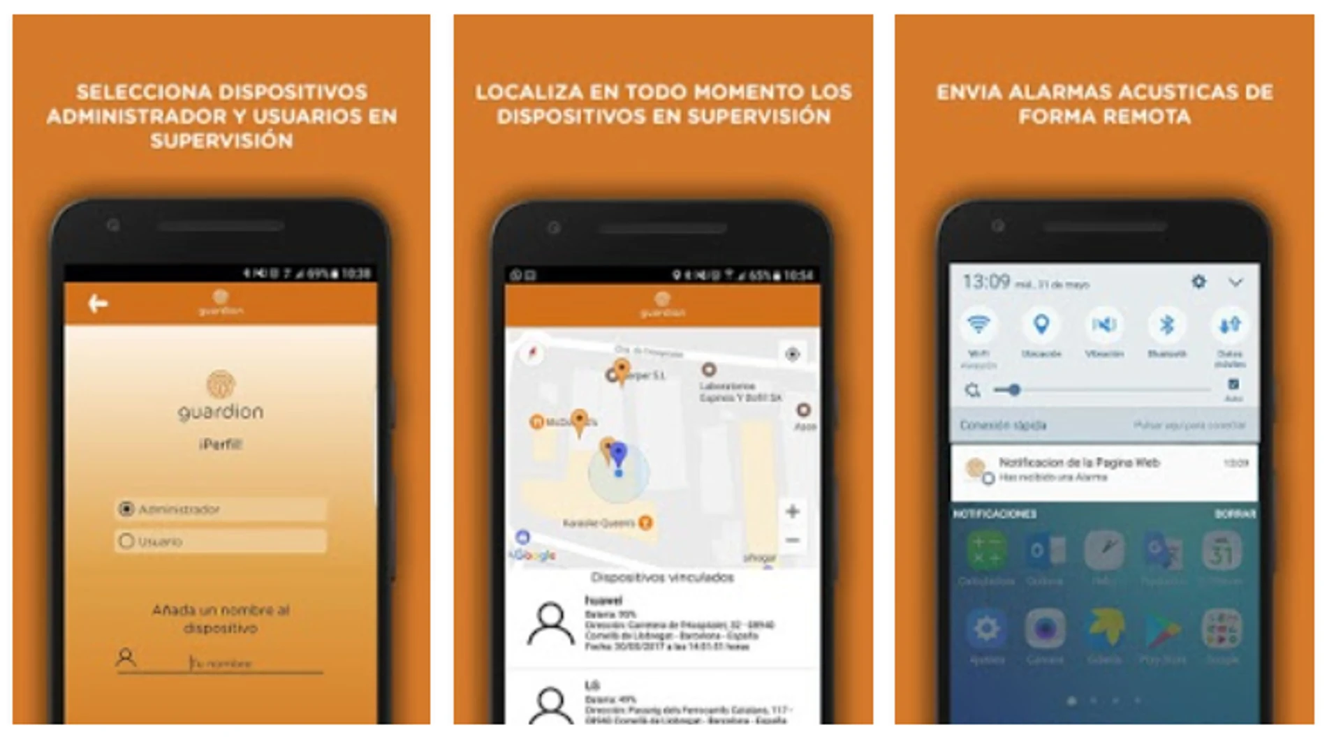 La app Guardion te permite saber dónde se encuentran todos los dispositivos de la familia este verano