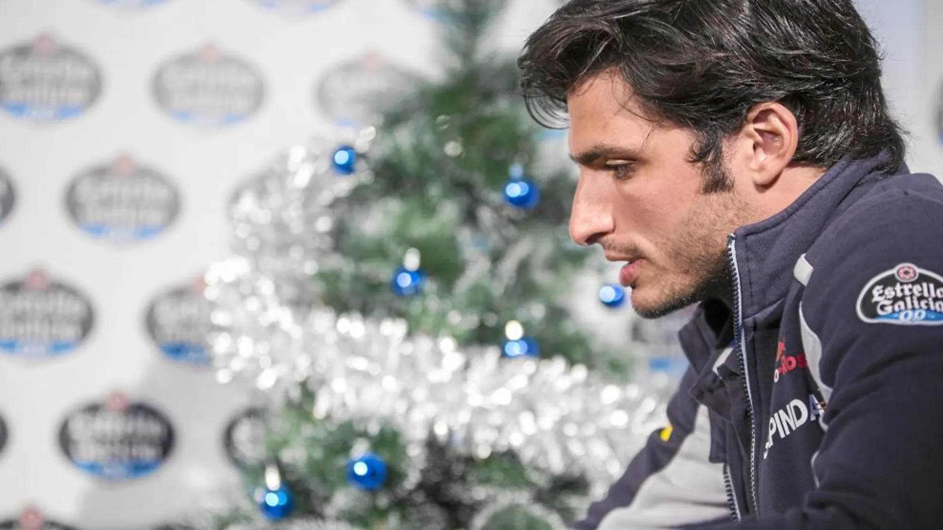 Carlos Sainz, piloto Estrella Galicia