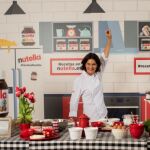 Samantha Vallejo-Nágera ha sido la conductora excepcional del taller de recetas que Nutella ha ofrecido en el Consulado Italiano de Madrid.