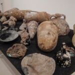 Bienes arqueológicos incautados en la «operación Versos»